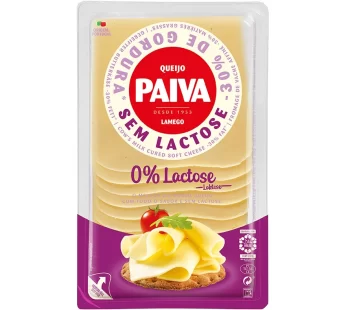 Queijo Paiva Sem Lactose Fatias 150g