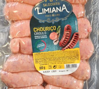 Chouriço Crioulo em Saco – Limiana