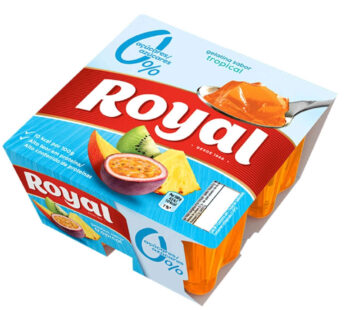 Gelatina Royal Light Frutos Tropicais