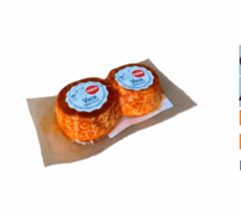 Queijo Paiva Prato de Vaca Apimentado – Pack de 2