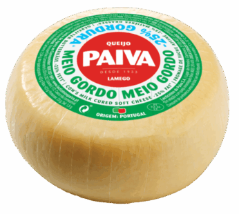Queijo Paiva Prato Meio Gordo
