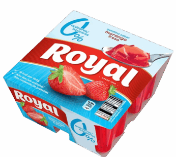 Gelatina Royal Caixa light Morango