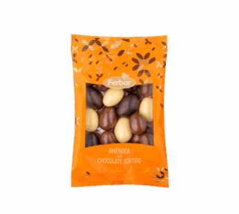 Amêndoa Chocolate Sortido – Ferbar (100g)