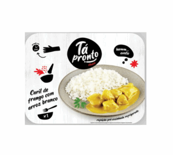Caril de Frango com Arroz Branco Tá Pronto –