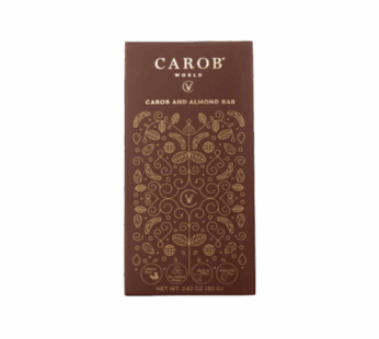 Barra de Alfarroba e Amêndoa – 80g