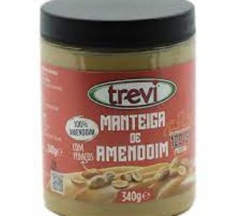 Manteiga de Amendoim Crocante – Trevi 340g
