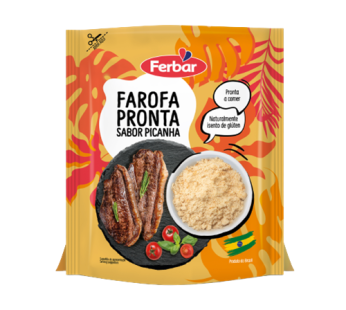 Farofa Pronta Sabor Picanha – Ferbar