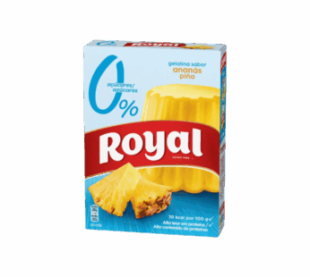 Gelatina em Pó Ananás 0% – Royal (31g)