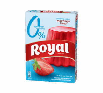 Gelatina em Pó Morango 0% – Royal (31g)