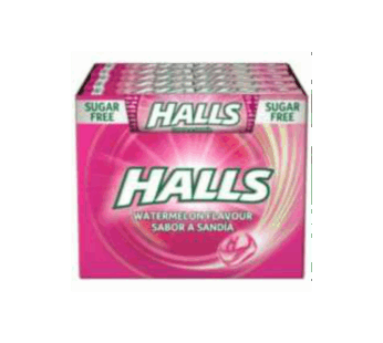 Halls Melancia Sem Açúcar – 32g 24×20