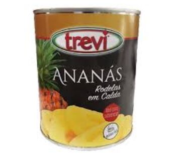 Ananás em Rodelas em Calda Trevi 820g