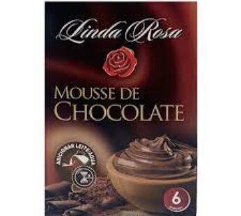 Mousse de Chocolate Linda Rosa 125g