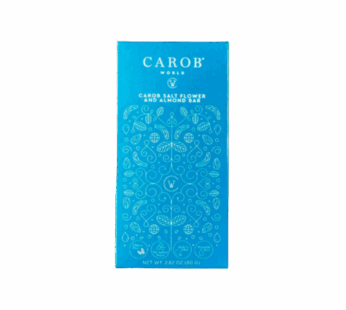 Barra de Alfarroba com Amêndoa e Flor de Sal – 80g