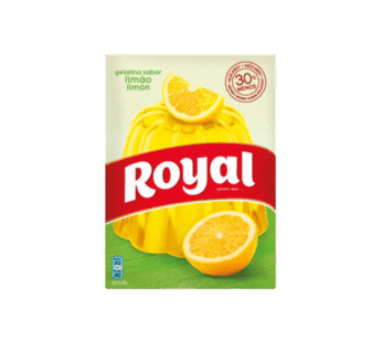 Gelatina em Pó Royal – Sabor Limão – 114g