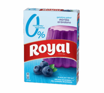 Gelatina em Pó Mirtilo 0% – Royal (31g)