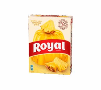 Gelatina em Pó Royal – Sabor Ananás (Abacaxi) – 114g